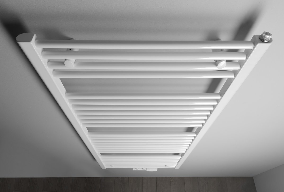 Aqualine DIRECT otopné těleso se středovým připojením 600x1320 mm, bílá, další fotografie výrobce