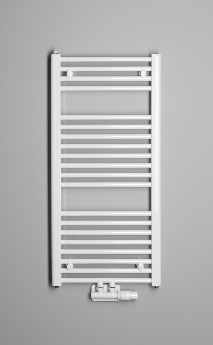 Aqualine DIRECT otopné těleso se středovým připojením 450x960 mm, bílá, další fotografie výrobce