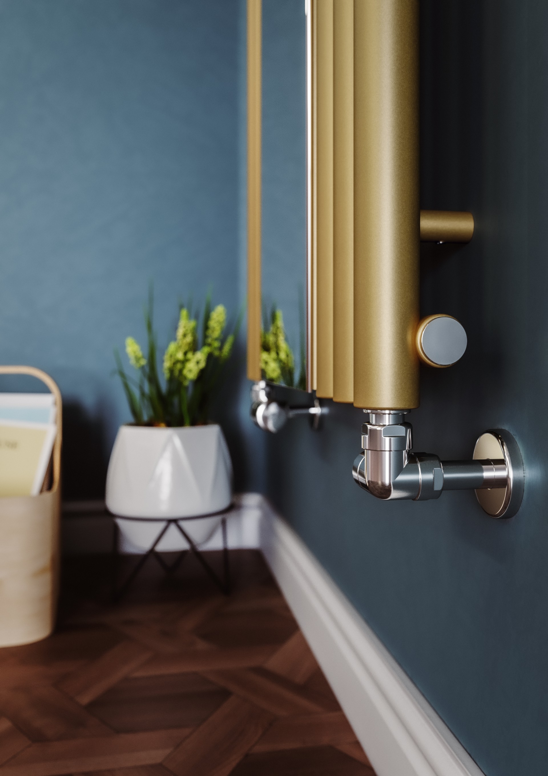 Terma Rolo Mirror designový koupelnový radiátor, další fotografie výrobce