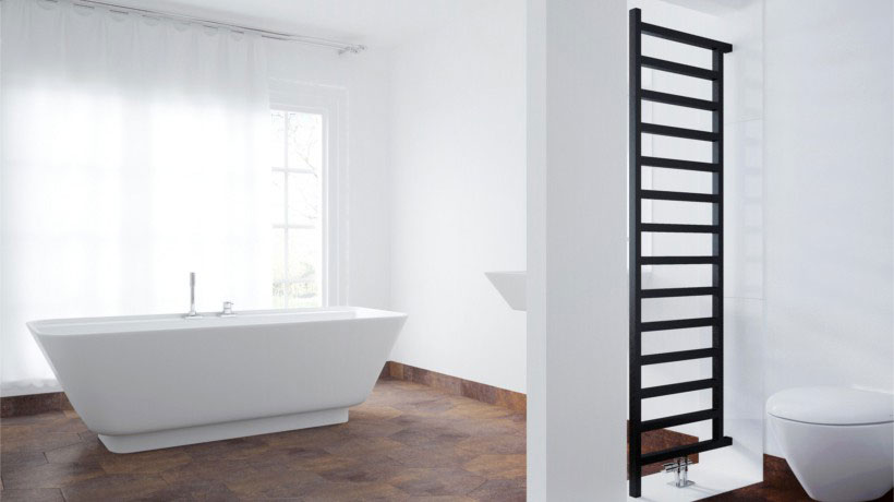Terma Simple DW designový koupelnový radiátor do prostoru, další fotografie výrobce