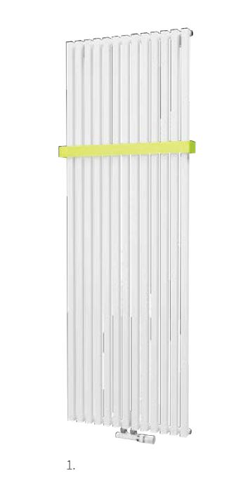 Isan Octava žebřík do koupelny 1500x462 mm, 940 W, SP, DOCT15000462, další fotografie výrobce