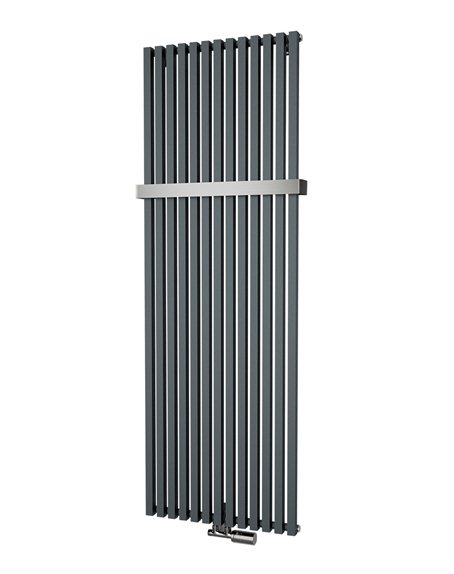 Isan Octava žebřík do koupelny 1500x606 mm, 1203 W, SP, DOCT15000606, celkový pohled
