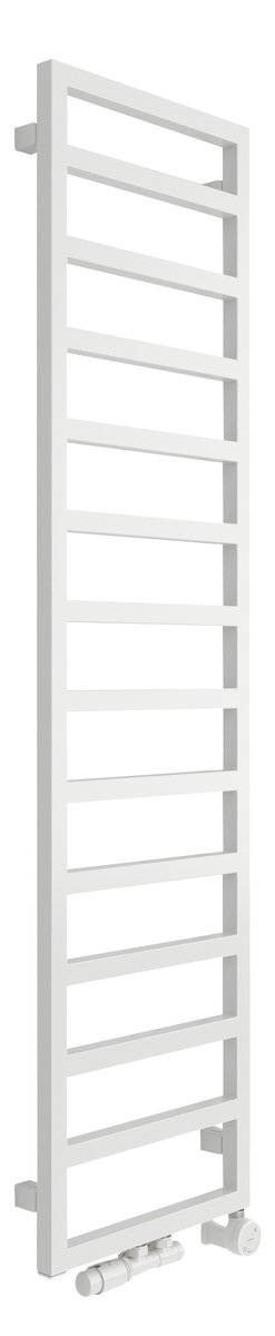 Sapho GIANLUCA otopné těleso 400x1590 mm, bílá mat, celkový pohled
