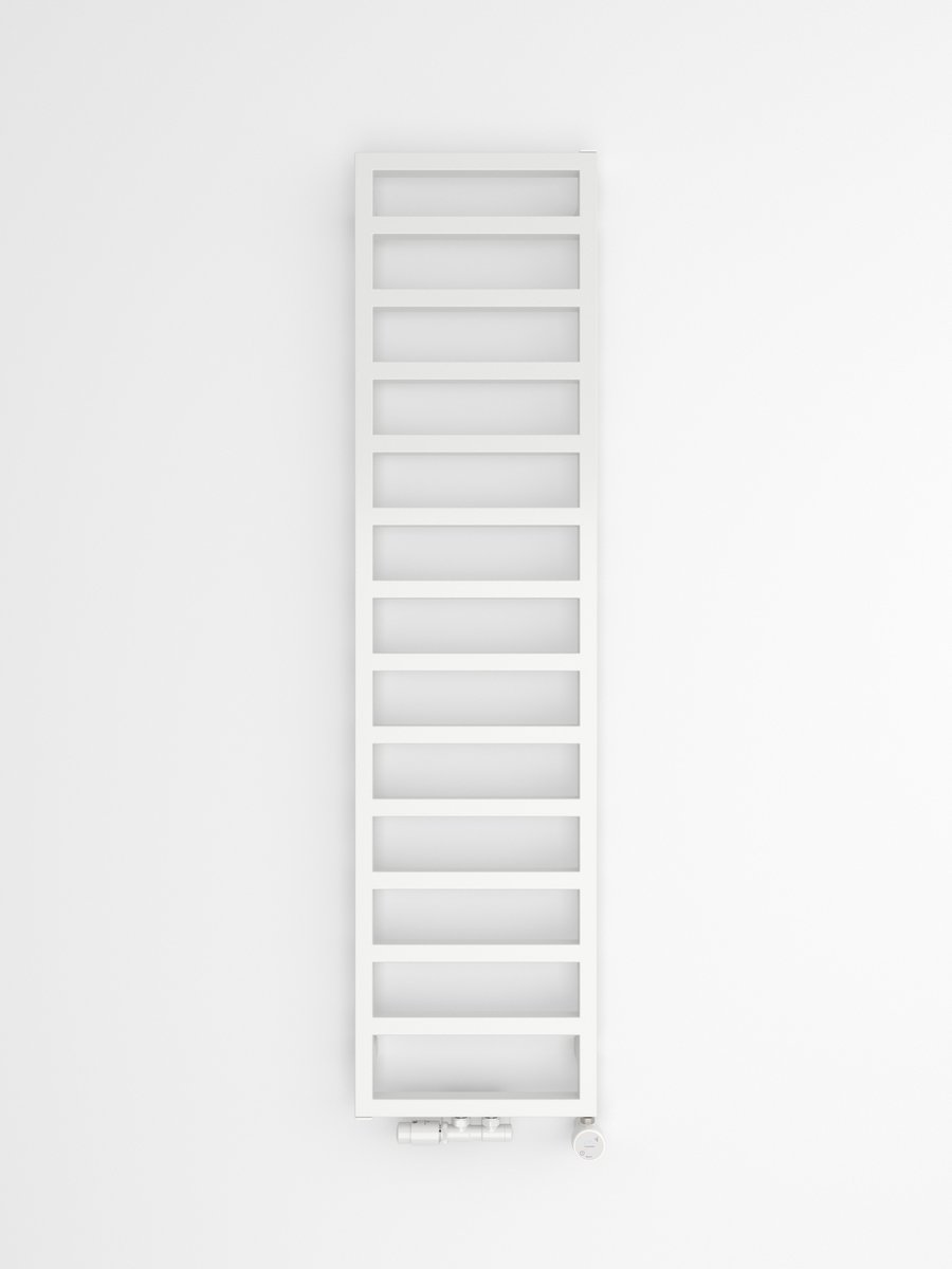 Sapho GIANLUCA otopné těleso 400x1590 mm, bílá mat, další fotografie výrobce