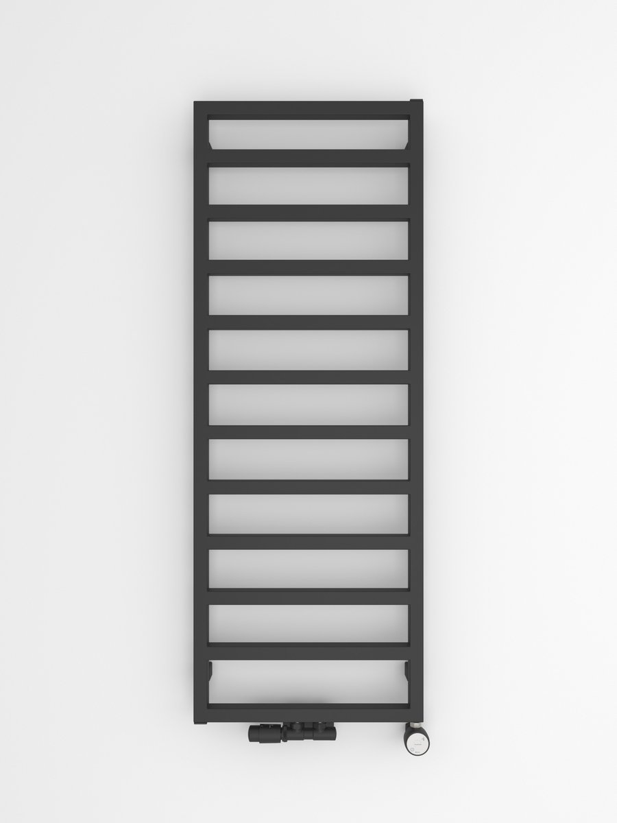 Sapho GIANLUCA otopné těleso 500x1350mm, černá mat, další fotografie výrobce
