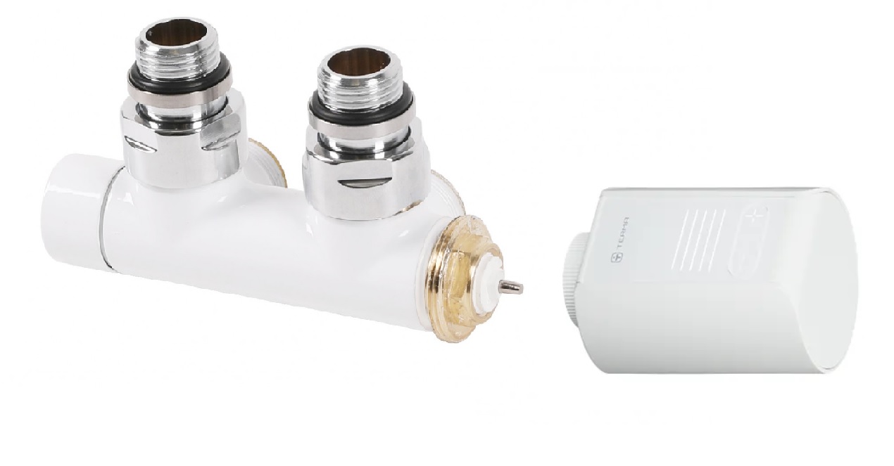 Terma VAZ připojovací sada termostatická Wifi pro středové připojení 50mm, další pohled