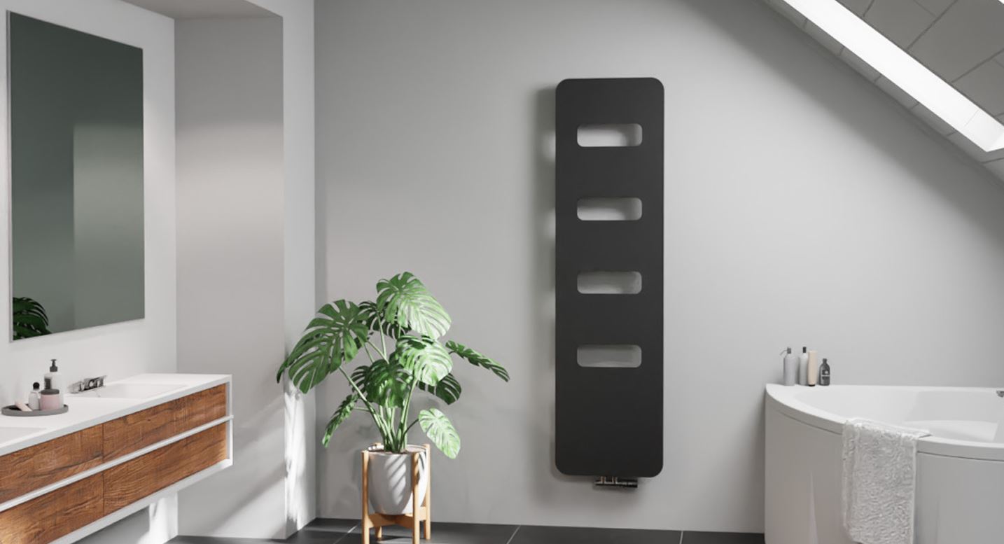 ISAN ORI OPEN 1490x490 mm otopné těleso 662 W, středové připojení, DORO14900490, další fotografie výrobce