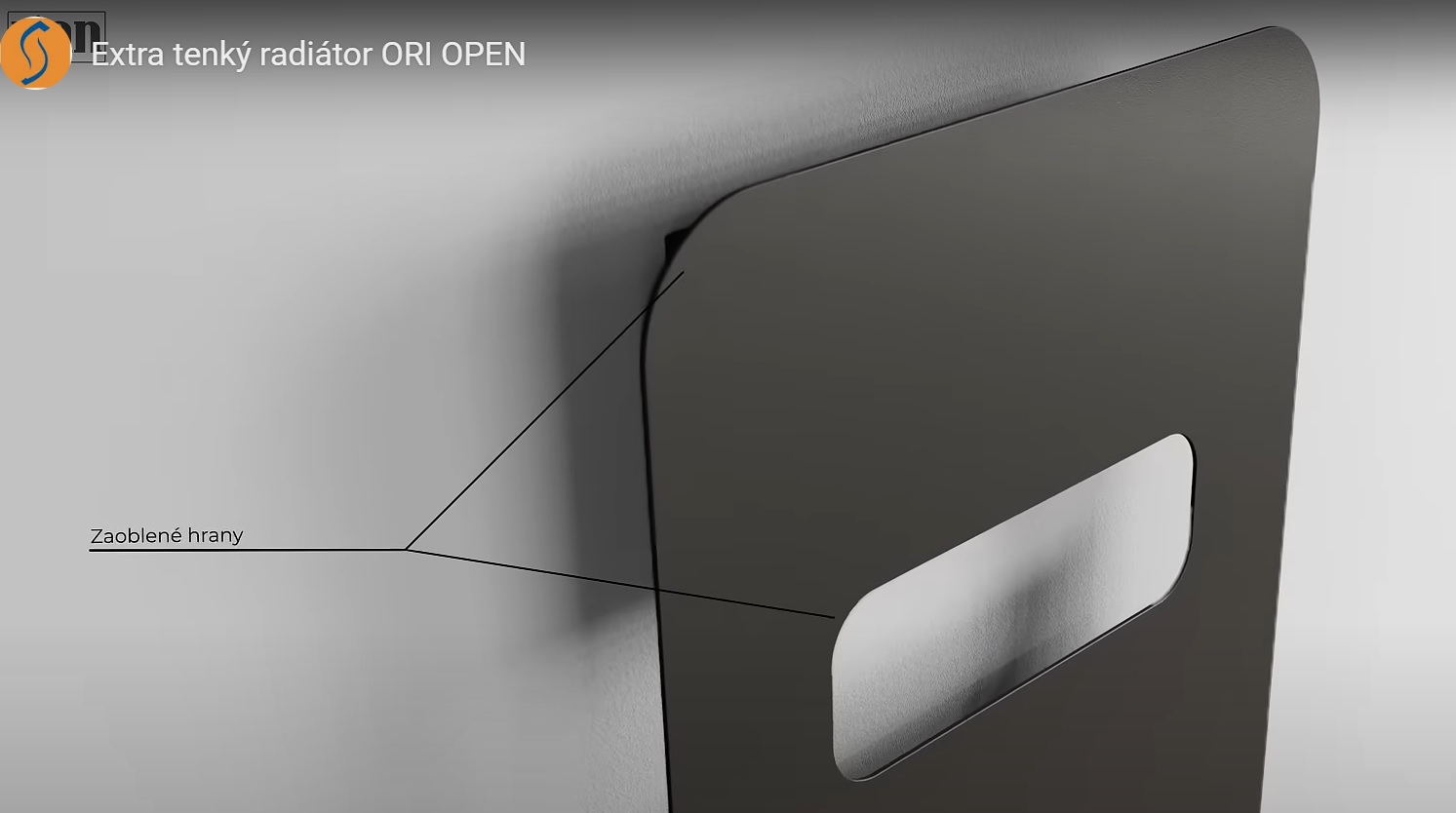 ISAN ORI OPEN 1490x490 mm otopné těleso 662 W, středové připojení, DORO14900490, další fotografie výrobce