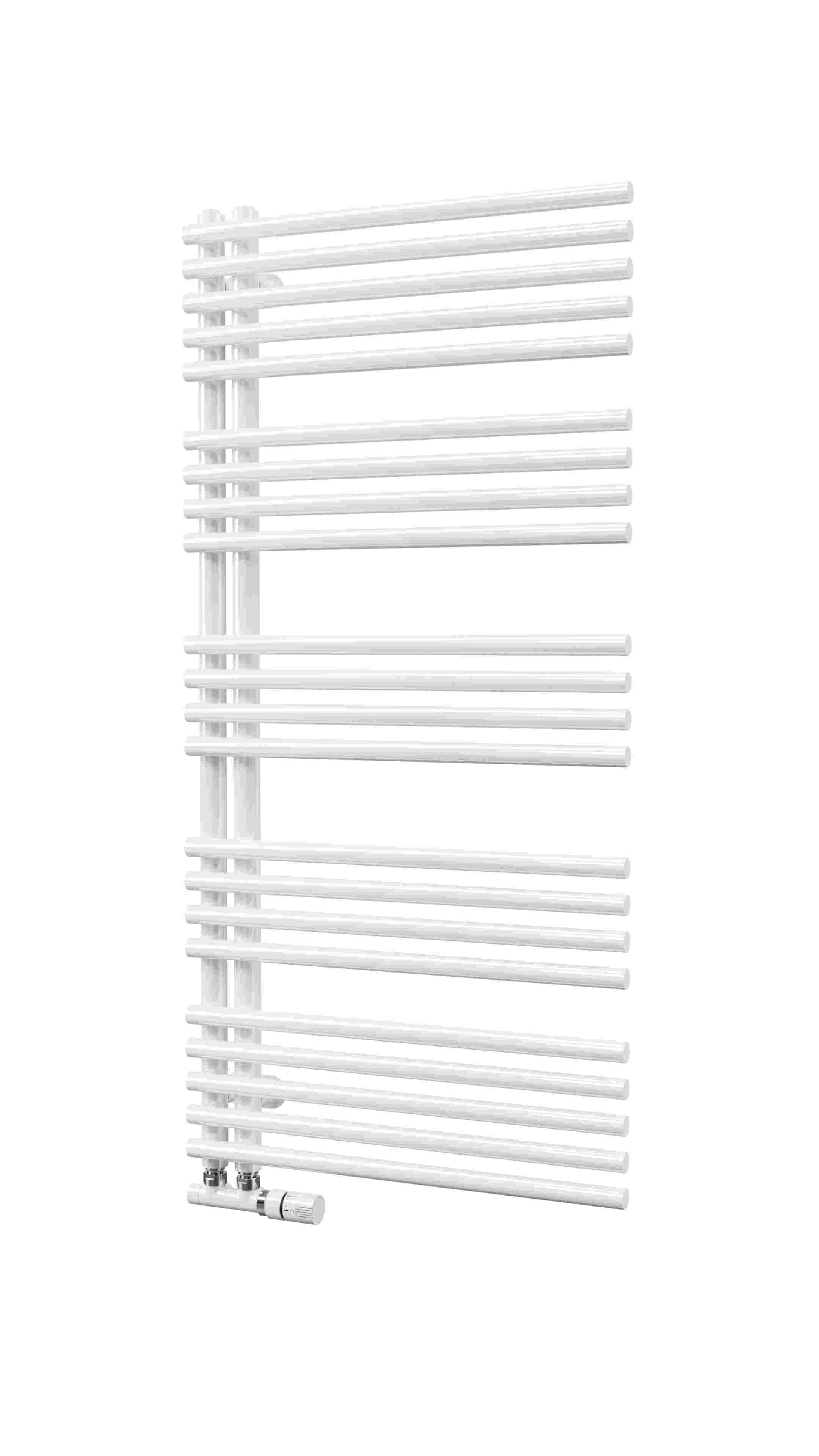 Isan Calypso koupelnový radiator 1510x600 mm, 713 W, DCAP15100600, další fotografie výrobce