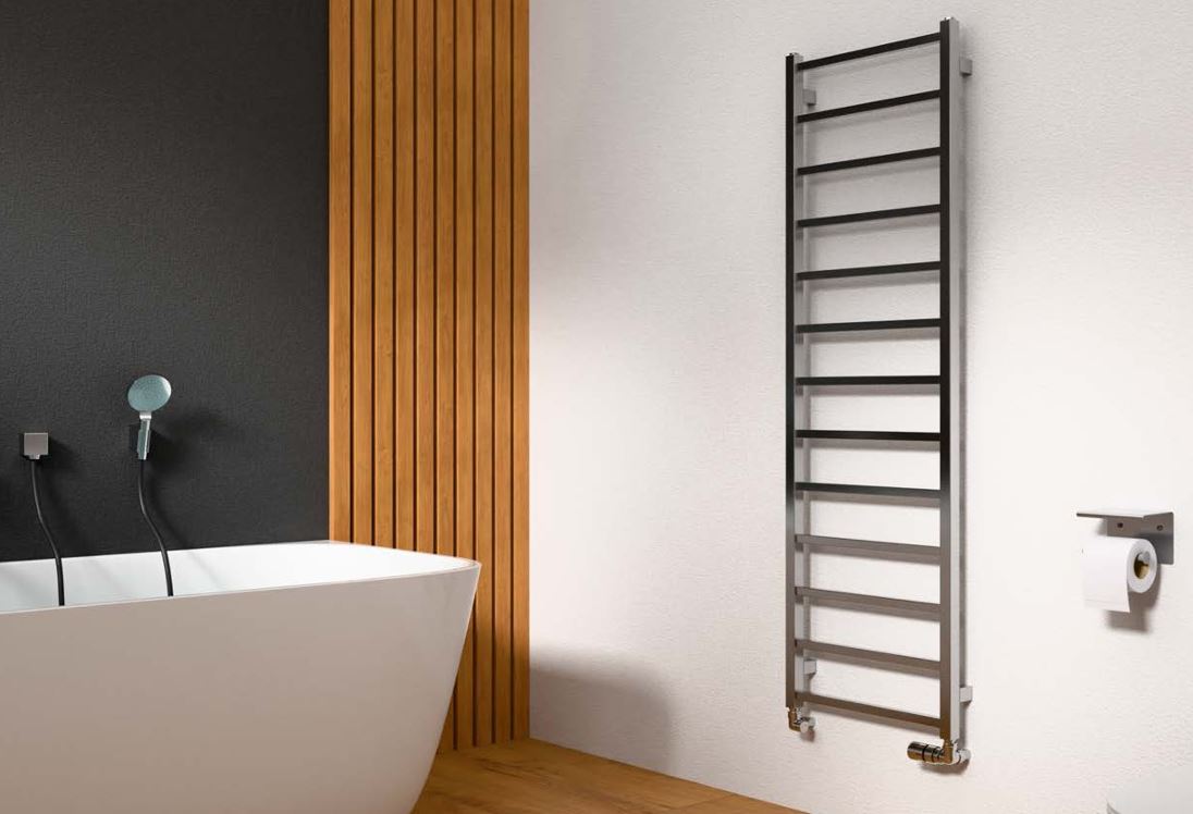 Isan Fresh Chrom topný žebřík 1140x400 mm, 173 W,, další fotografie výrobce