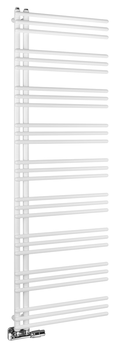 Aqualine POSEIDON otopné těleso 550x1740mm, bílá, celkový pohled