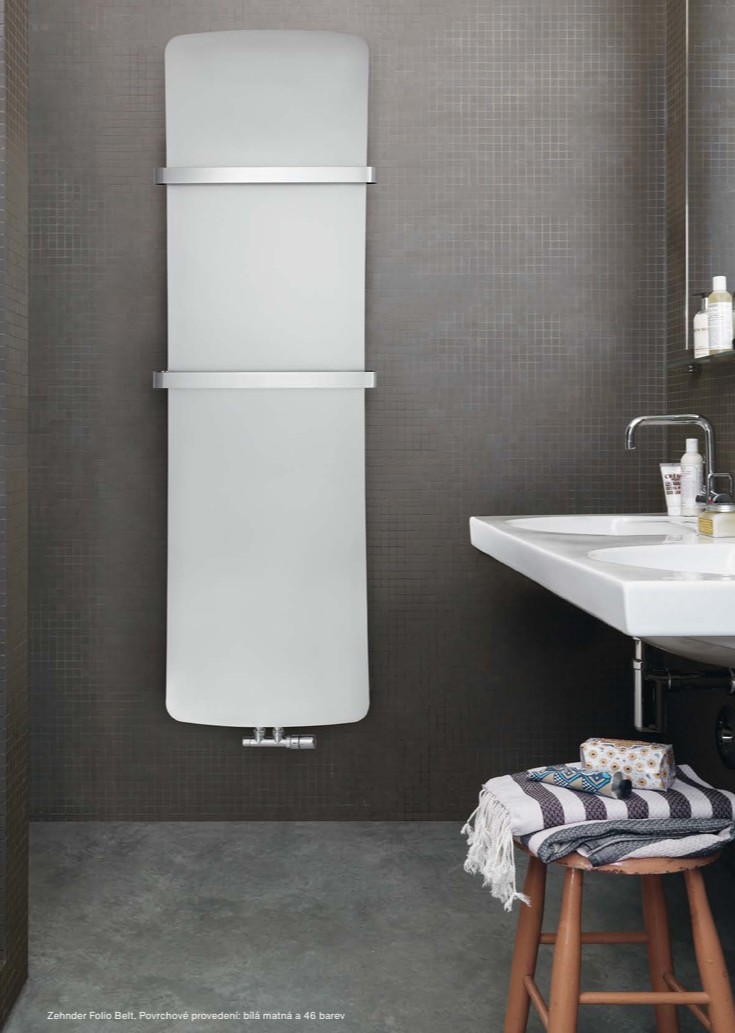Zehnder Folio Belt koupelnový radiátor, další fotografie výrobce