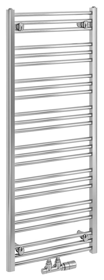 Sada Sapho ALBRECHT otopné těleso 500x1250mm, středové připojení, chrom 600.114.1 včetně topné tyče a připojovací sady, další fotografie výrobce