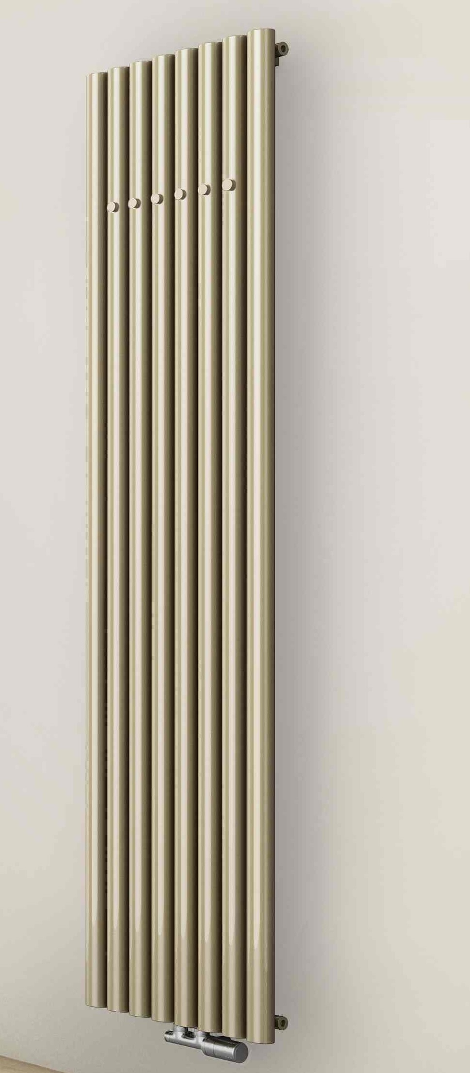 Isan Akros s háčky koupelnový radiátor 1800x470 mm SP, 1086 W, DAKR18000470, další fotografie výrobce