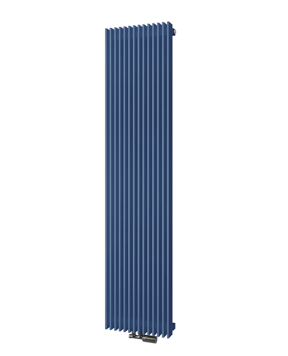 Isan Antika Cube radiátor do koupelny 1800x595 mm SP, 1758 W, DANC18000595, celkový pohled