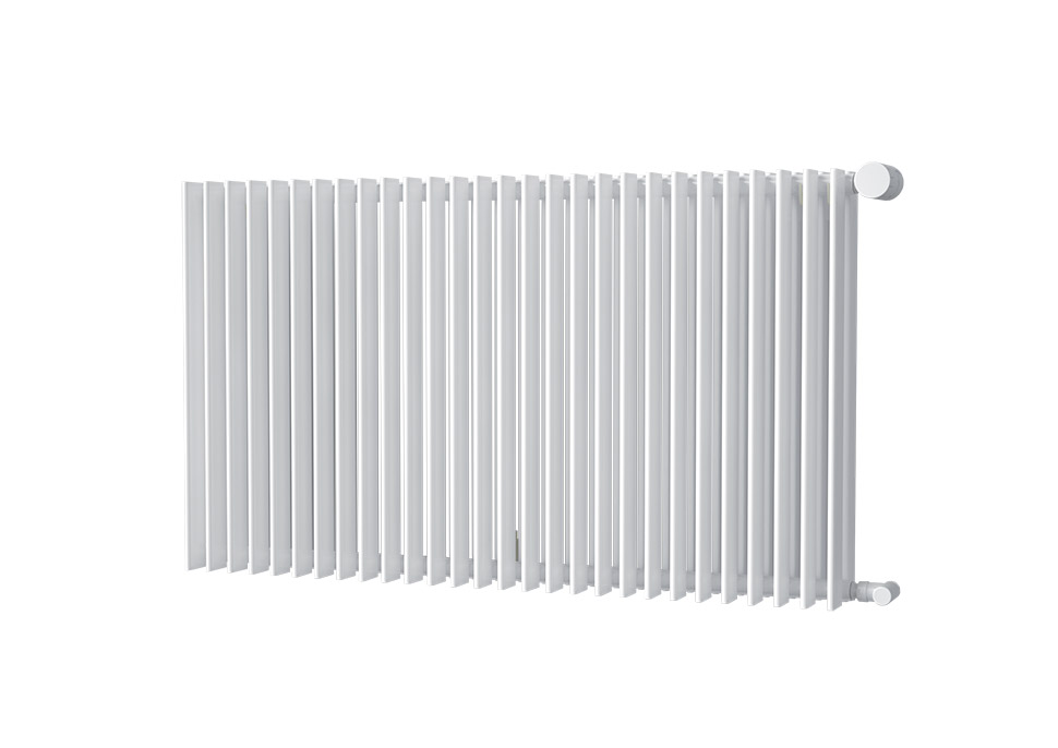 Isan Antika Double radiátor do koupelny HORIZ. 576x180 mm0 mm, 2700 W, DAND05761800, celkový pohled