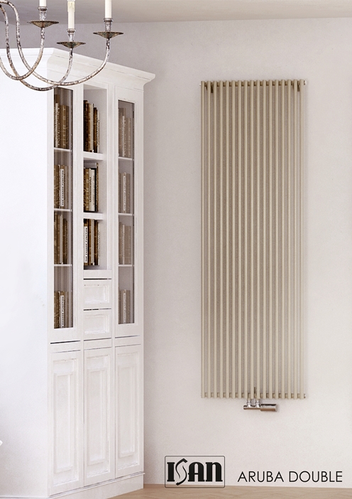 Isan Aruba Double radiátor do koupelny 1800x606 mm SP, 1667 W, DARD18000606, další fotografie výrobce