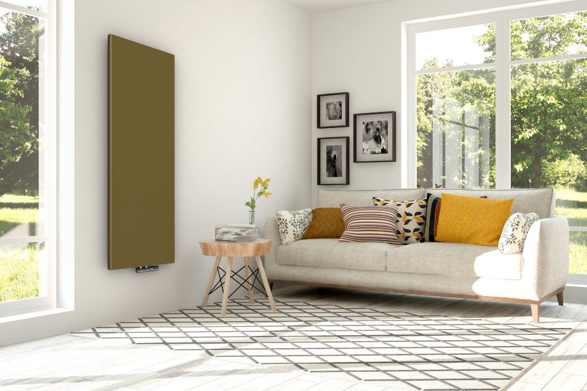 ISAN ARTE otopné těleso 1525x606 mm 758 W, středové připojení, DATP15250606, další fotografie výrobce