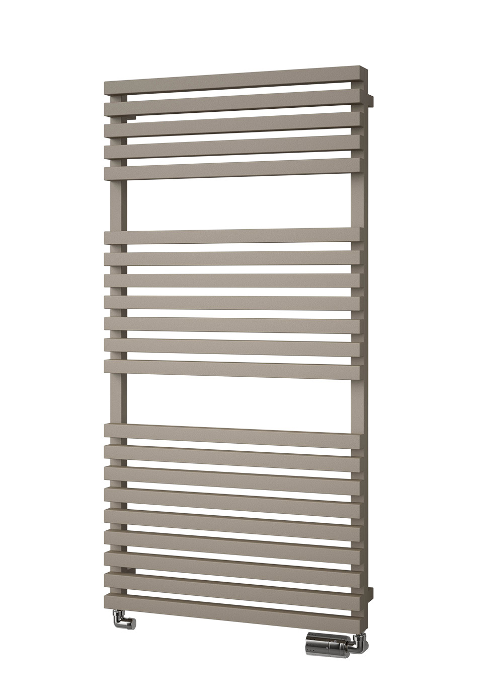 Isan Club Edge topný žebřík 1182x600 mm, 724 W, DCLE11820600, celkový pohled