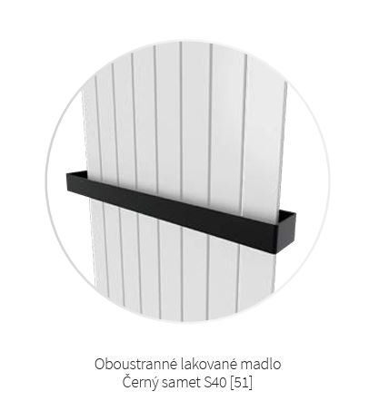ISAN COLLOM topný žebřík 1800x602 mm, 992 W, SP, DCLM18000602, další fotografie výrobce