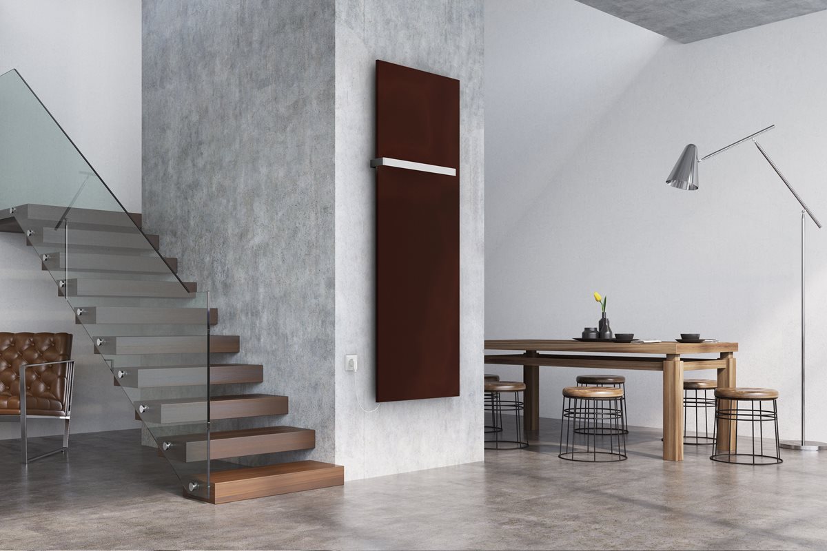 ISAN E-SAGA topný žebřík 1765x456 mm 600W DCSA17650456AK01-0110, další fotografie výrobce