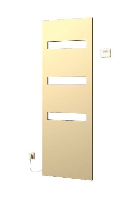 ISAN E-CULT elektrický topný žebřík 1765x606 mm DECU17650606AK01-0110, celkový pohled