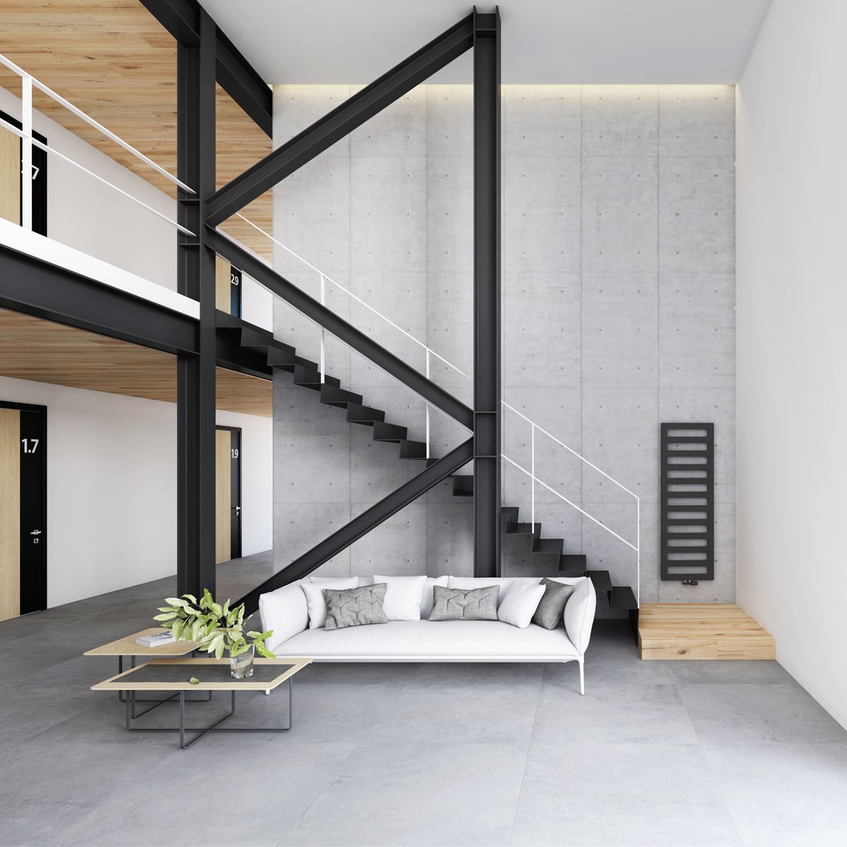 Isan Gala koupelnový radiátor 1155x600 mm, 596 W, DGAL11550600, další fotografie výrobce