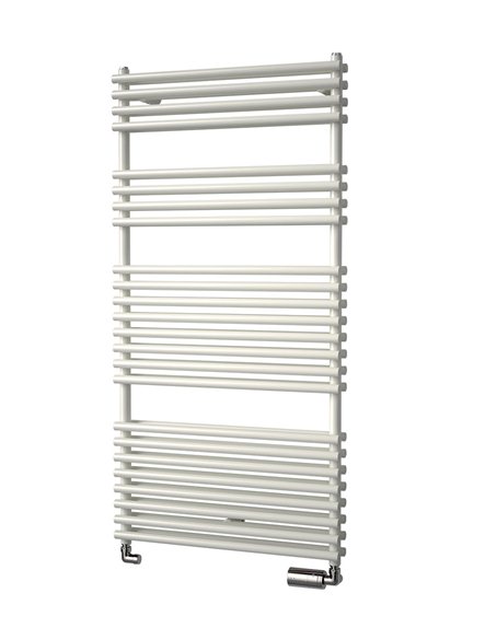 Isan Ikaria Double koupelnový žebřík 732x600 mm, 591 W, DIKD07320600, celkový pohled