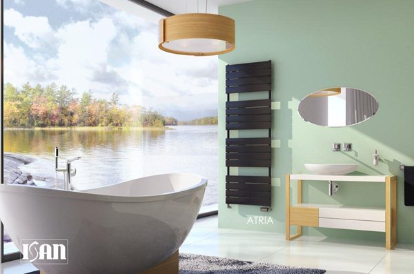 Isan Atria topný žebřík 800x550 mm, 408 W, DLAV08000550, další fotografie výrobce