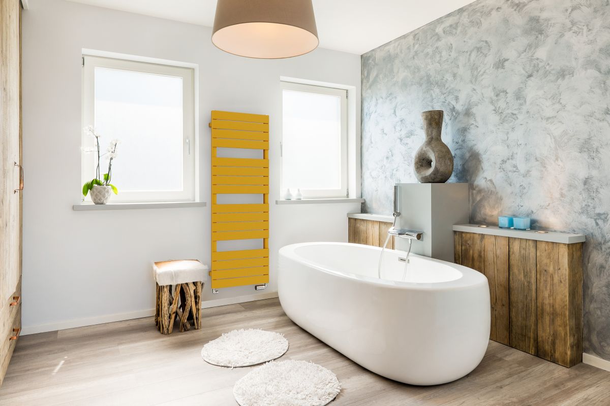 Isan Atria topný žebřík 800x550 mm, 408 W, DLAV08000550, další fotografie výrobce