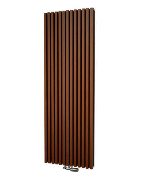 Isan Octava Double žebřík do koupelny 1800x606 mm, 2093 W, SP, DOCD18000606, celkový pohled
