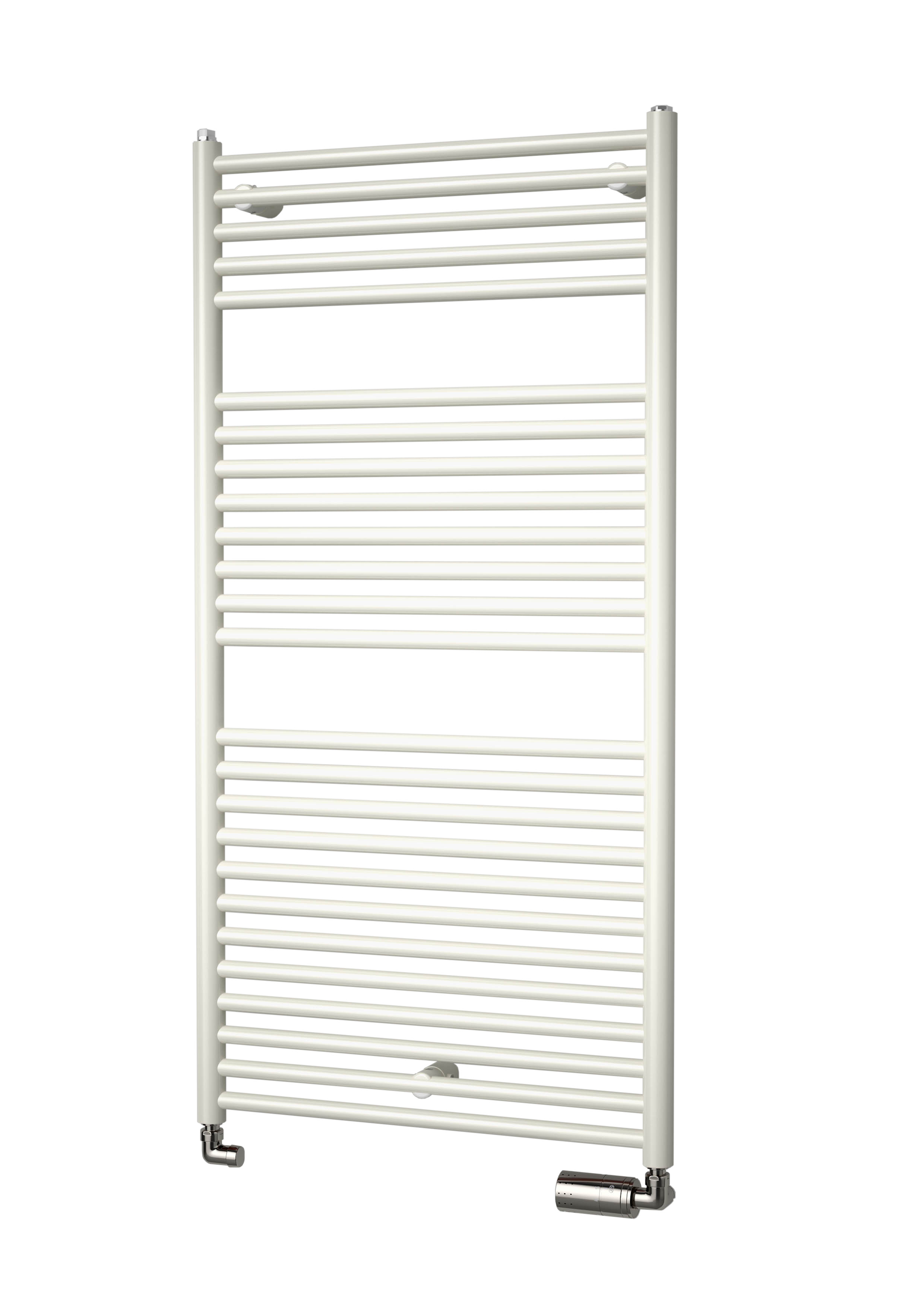 Isan Palmyra Plus žebřík do koupelny 735x600 mm, 386 W, DPAP07350600, celkový pohled