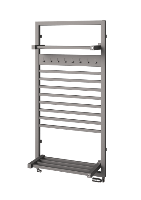 ISAN FINIX koupelnový radiátor 1500x750 mm, 912 W, univerzální připojení, DTKR15000750, další fotografie výrobce