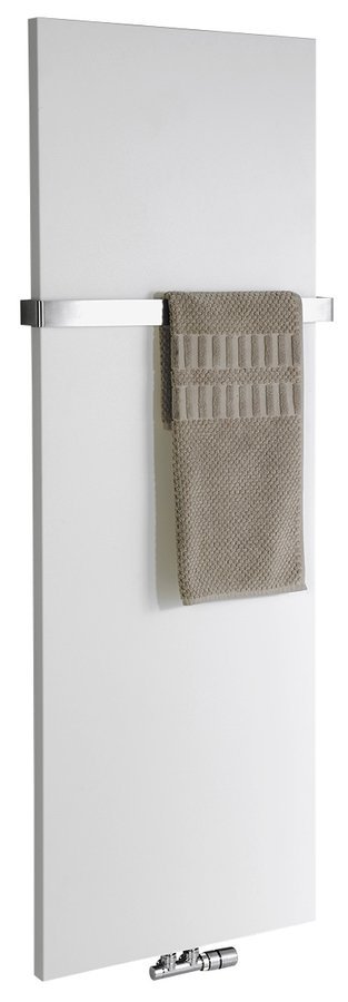 Sapho MAGNIFICA otopné těleso 456x1206 mm, bílá s texturou, celkový pohled