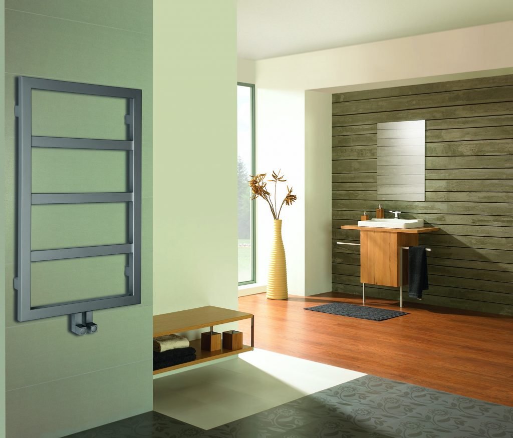 Sapho DENALI otopné těleso 550x904 mm, stříbrná strukturální, další fotografie výrobce