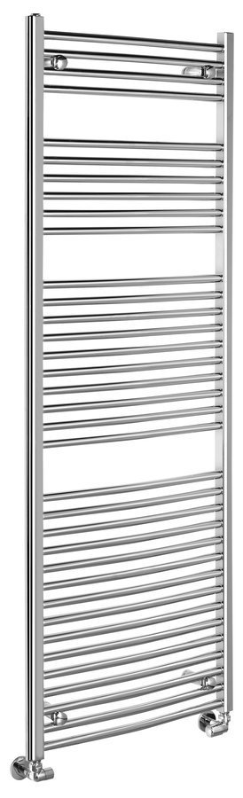 Aqualine ALYA otopné těleso oblé 600x1703mm, chrom, celkový pohled