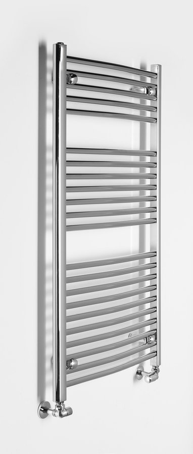 Aqualine ALYA otopné těleso oblé 600x1110mm, chrom, další fotografie výrobce