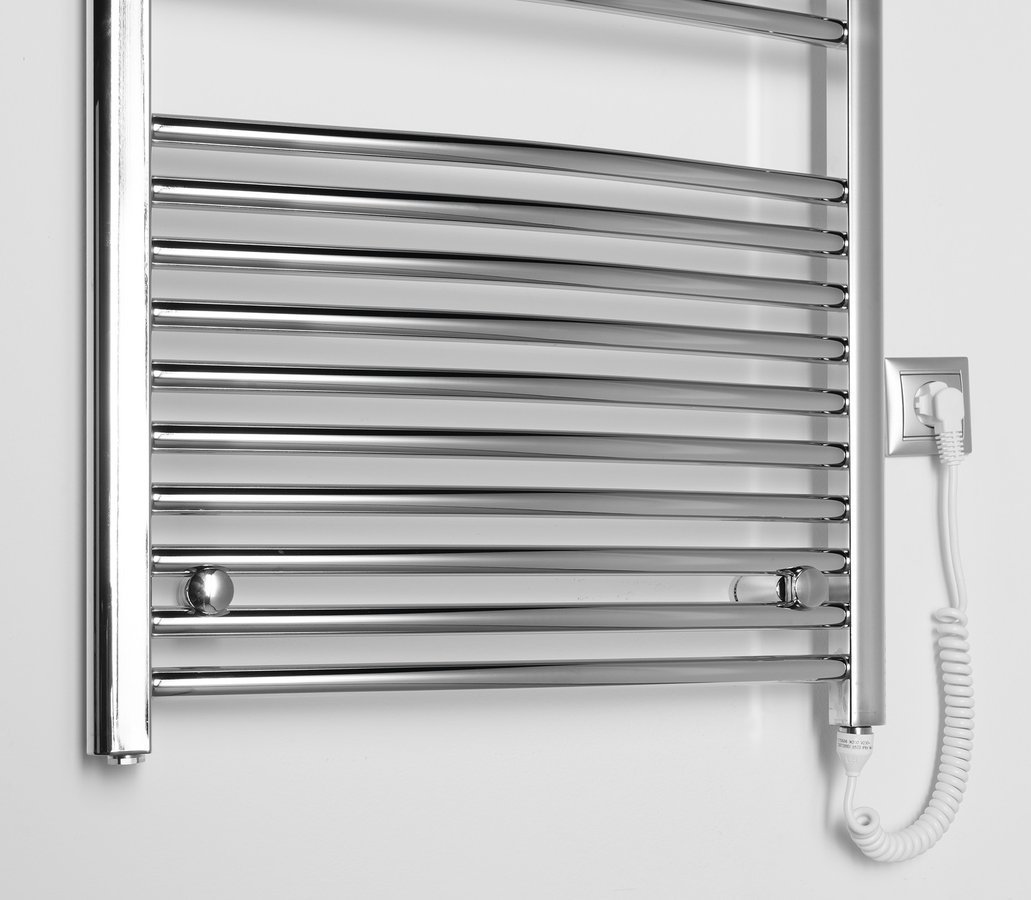 Aqualine ALYA otopné těleso oblé 600x1110mm, chrom, další fotografie výrobce