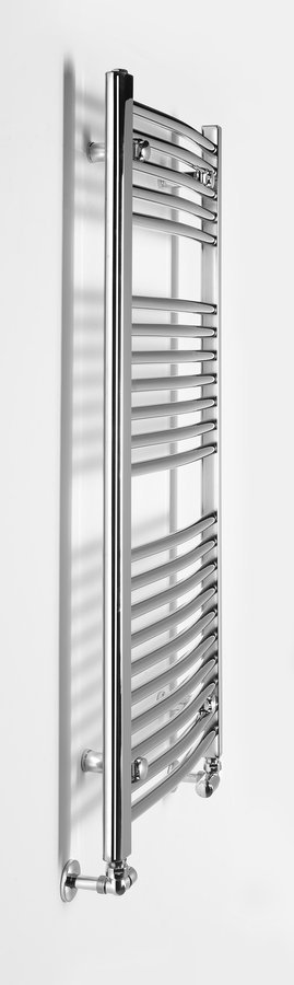 Aqualine ALYA otopné těleso oblé 500x1110mm, chrom, další fotografie výrobce