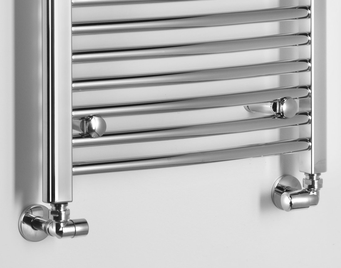 Aqualine ALYA otopné těleso oblé 500x1110mm, chrom, další fotografie výrobce
