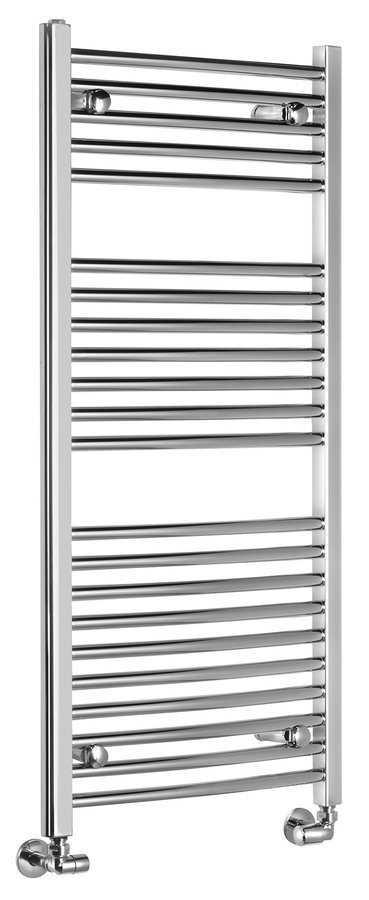 Aqualine ALYA otopné těleso oblé 500x1110mm, chrom, celkový pohled