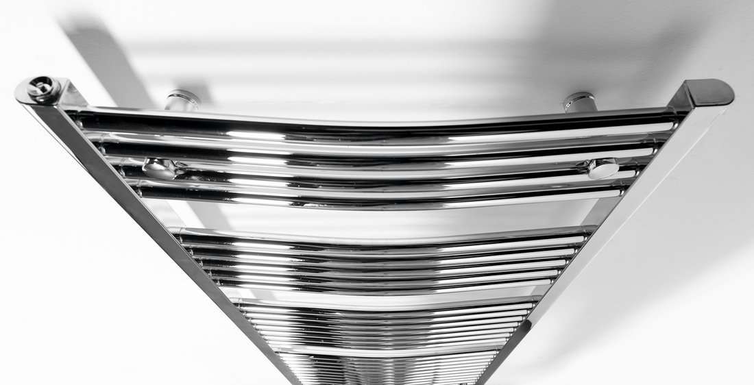 Aqualine ALYA otopné těleso oblé 600x1420mm, chrom, další fotografie výrobce