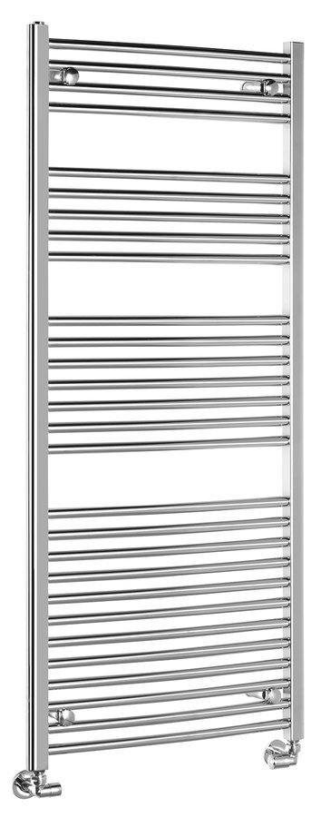 Aqualine ALYA otopné těleso oblé 600x1420mm, chrom, celkový pohled