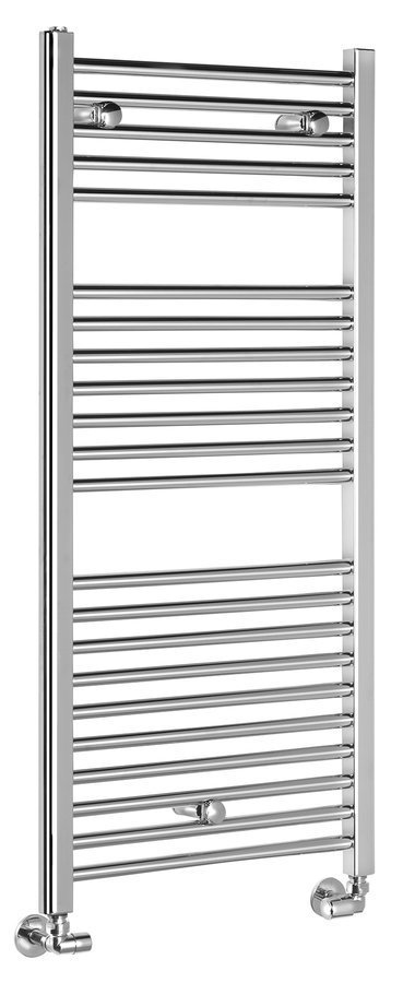 Aqualine ALYA otopné těleso rovné 500x1110mm, chrom, celkový pohled