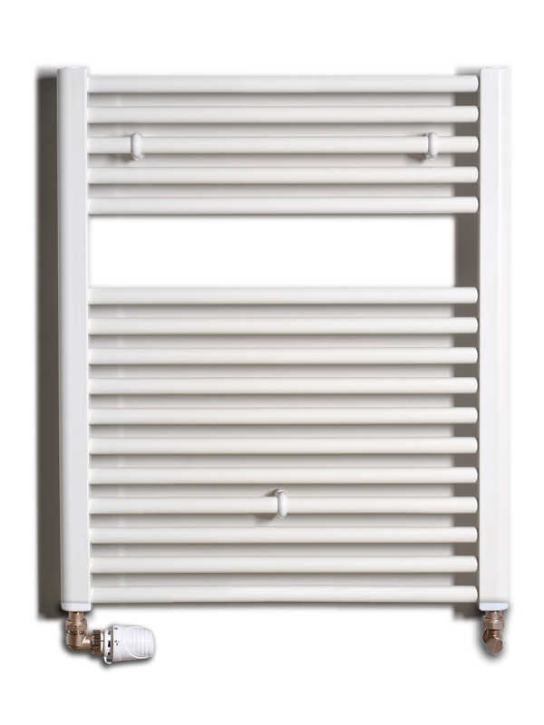 Thermal Trend KD 600 x 730 kombinovaný topný žebřík rovný, celkový pohled