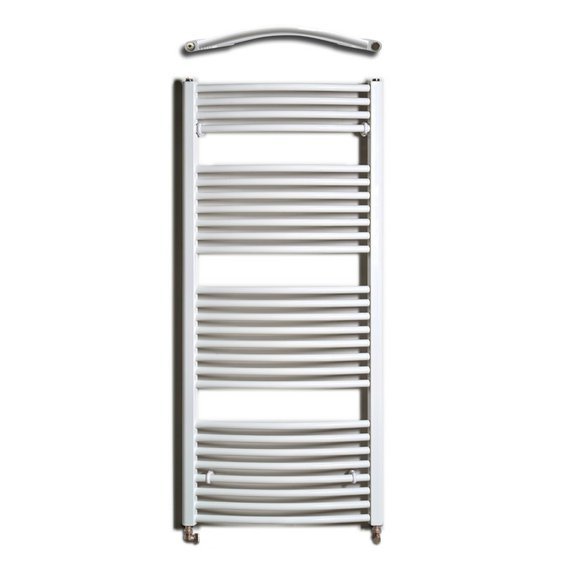 Thermal Trend KDO 600 x 1320 kombinovaný topný žebřík oblý, celkový pohled