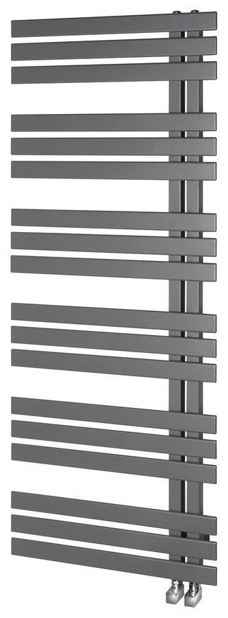 Sapho SILVANA otopné těleso 600x1500mm, metalická stříbrná, další fotografie výrobce