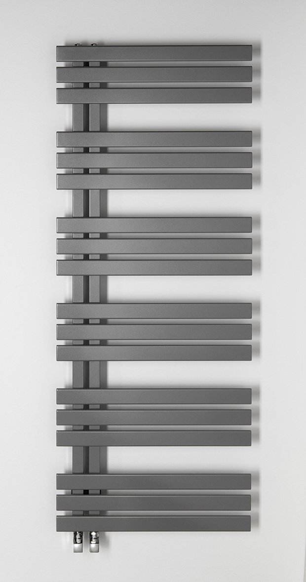 Sapho SILVANA otopné těleso 600x1500mm, metalická stříbrná, další fotografie výrobce