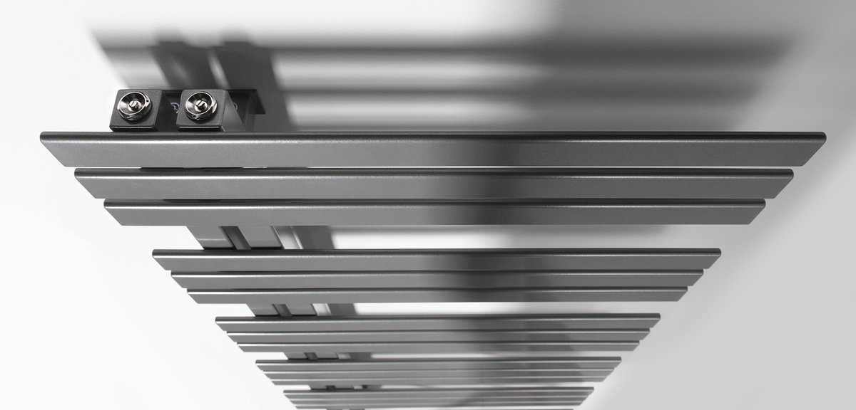 Sapho SILVANA otopné těleso 600x1500mm, metalická stříbrná, další fotografie výrobce