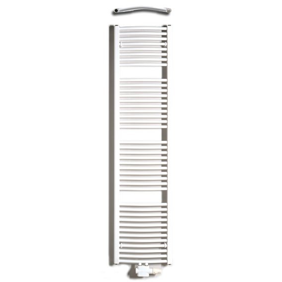 Thermal Trend KDO 450 x 1850 kombinovaný topný žebřík oblý, středové připojení, celkový pohled